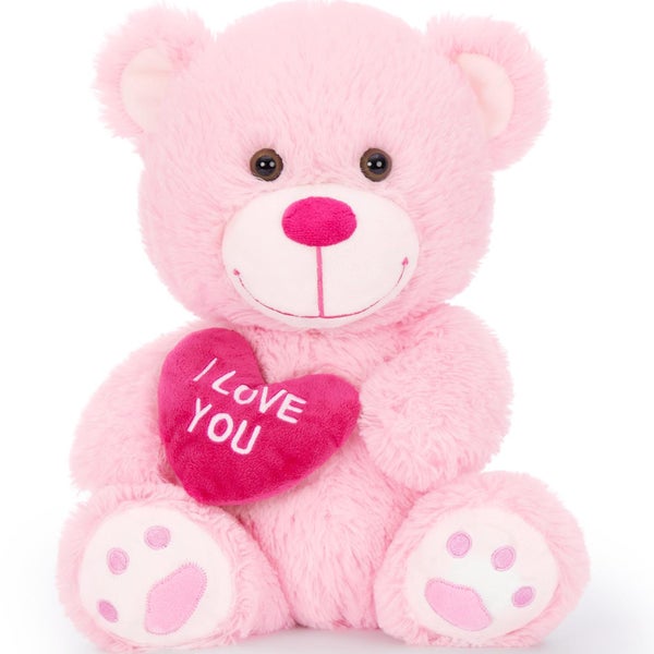 MaoGoLan Small Teddy Bear with Red Heart, I Love You Valentines Teddy Bear Stuff Carousel 1