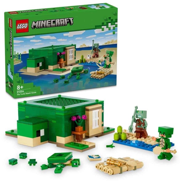 LEGO 21254 Minecraft Das , Schildkr?enkrieger Ertrunkener Carousel 2
