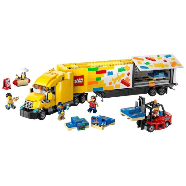 Yellow Delivery Truck 60440 Carousel 3