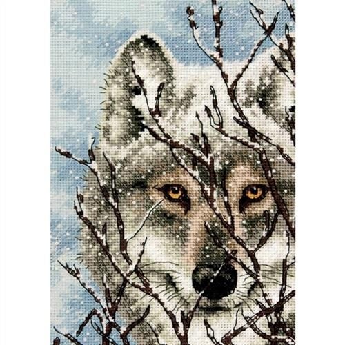 Dimensions Wolf Counted Cross Stitch Kit Carousel 1