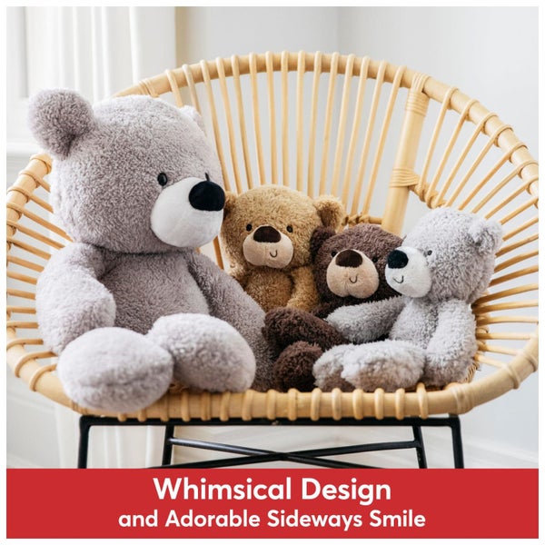 GUND Fuzzy Teddy Bear, Premium Stuffed Animal for Ages 1 and Up, Gray, 13.5?Prod Carousel 2