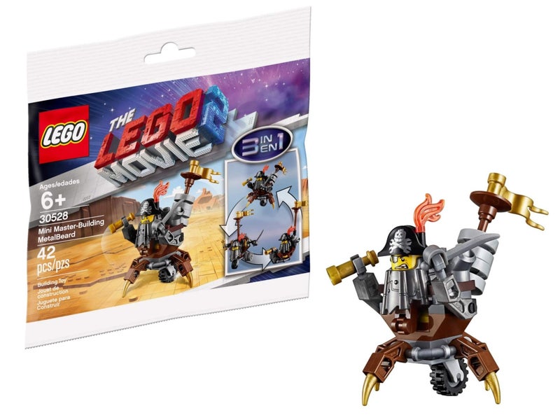 LEGO (30528) The LEGO Movie 2 Mini Master Building MetalBeard Polybag (30528) (4 Carousel 1