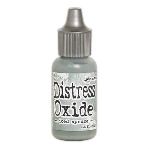 Ranger Ink Tim Holtz Distress Oxides Reinkers Iced Spruce Carousel 1