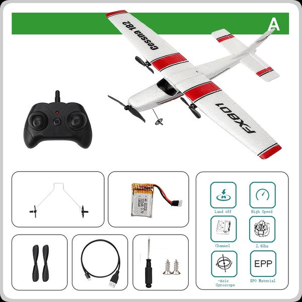 HYRC FX801 Beginner Electric Airplane RC RTF Epp Foam UAV 150M Remote Control Carousel 1