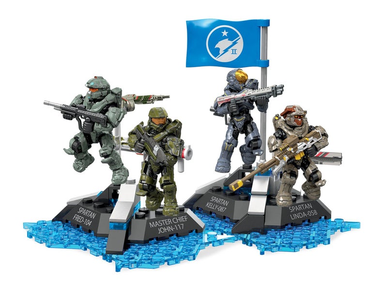 Mega Construx Halo Operation Bronze Cobra Drop Pod Micro Action Figure Building Carousel 1