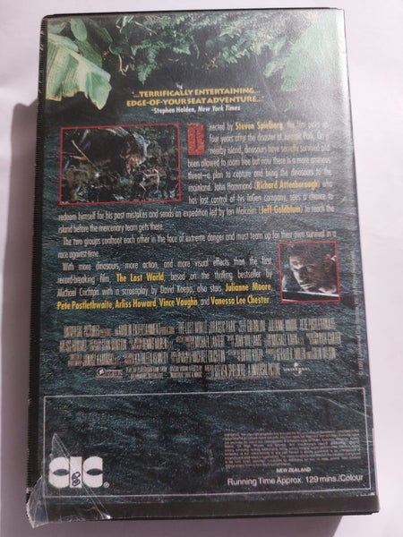 The Lost World: Jurassic Park (VHS, 1997) Carousel 3