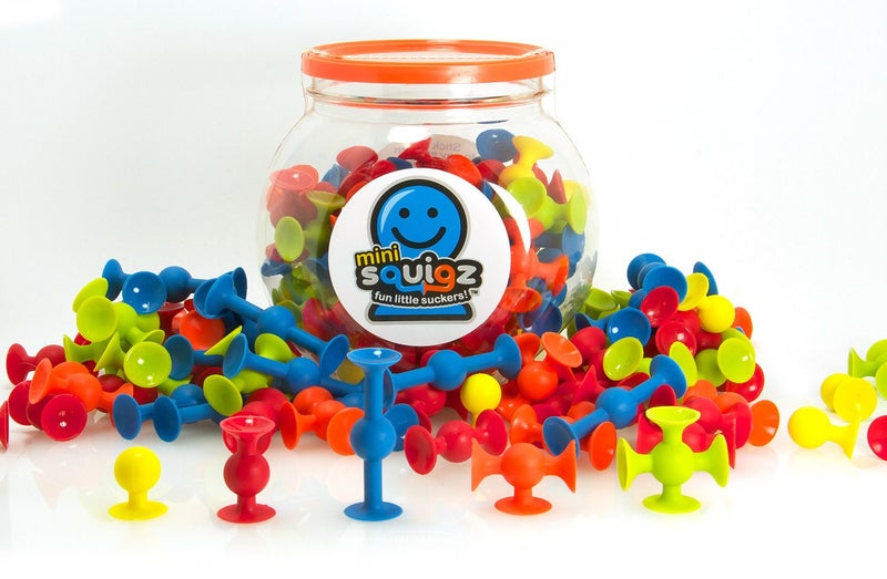 Fat Brain Toys: Squigz: Mini-squigz - (75pc) Set Carousel 1