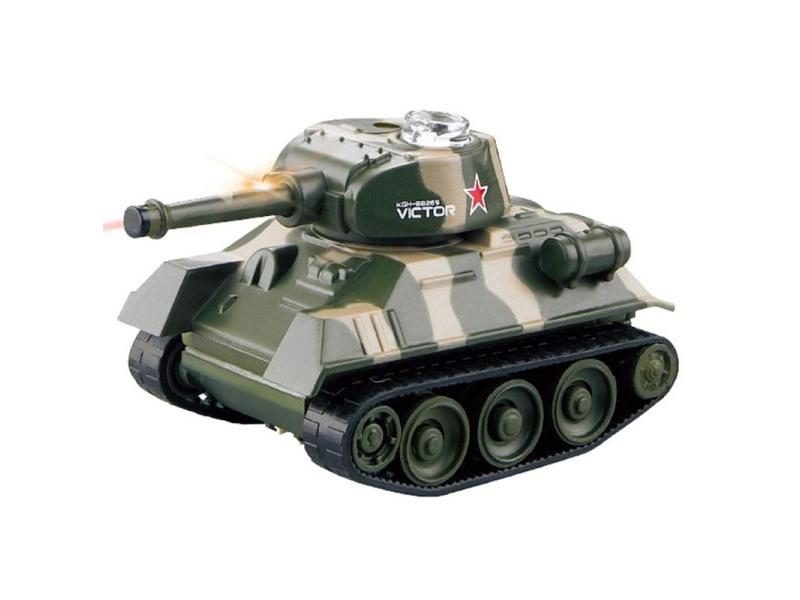 Super Mini RC Tank Model For Children Imitate Scale Radio Controlled Carousel 1