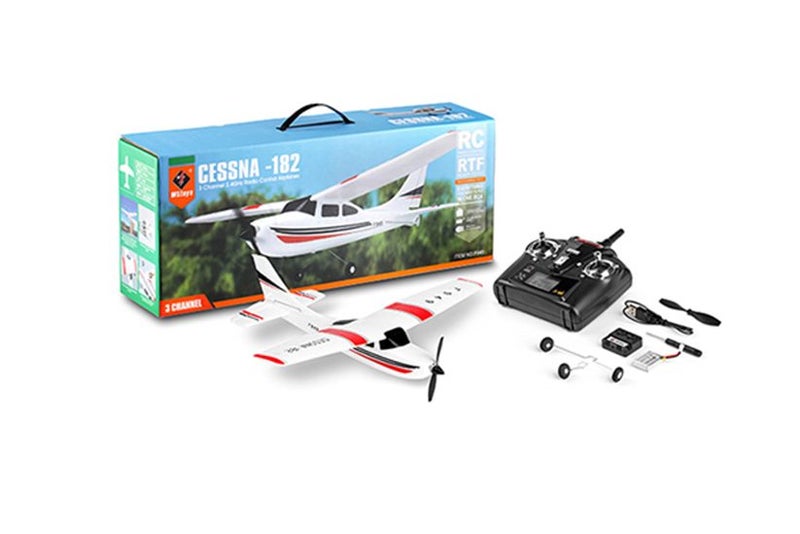 WLtoys F949 3CH 2.4G Cessna 182 RTF RC Airplane W/ 2 Rechargeable Batteries Carousel 6