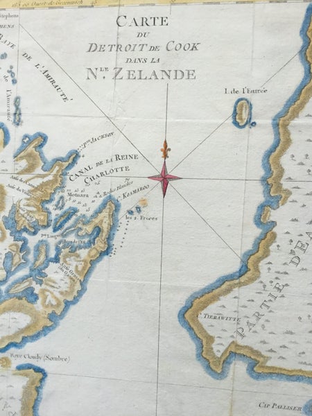Cook's Strait Original. Rare 1778 Carousel 2