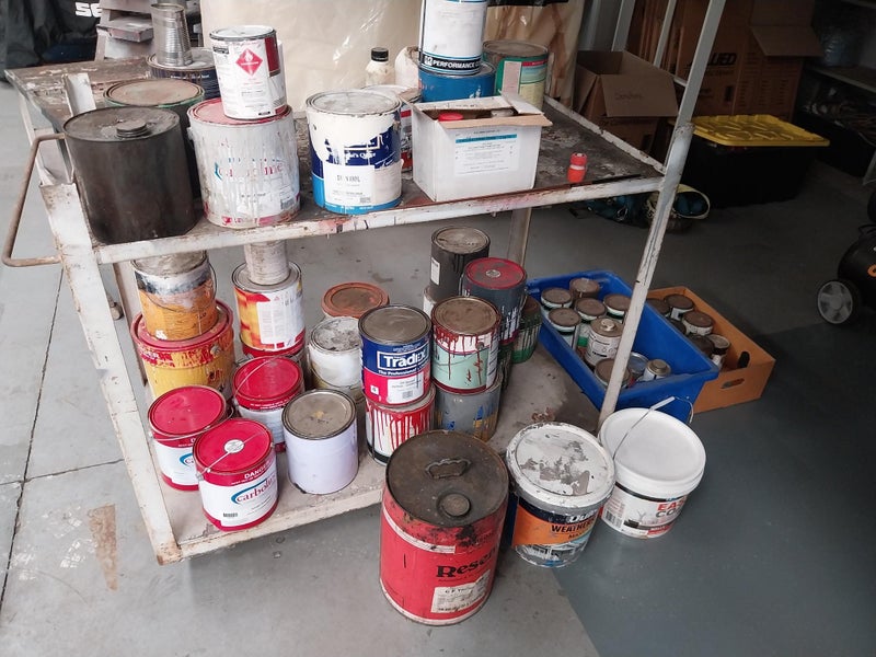 Paint and Trolley-bulk lot Carousel 1