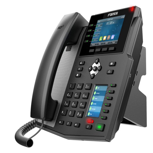 Fanvil FAN-X5U-V2 high-quality IP phone 6-way audio conferencing SBC, HD Carousel 3