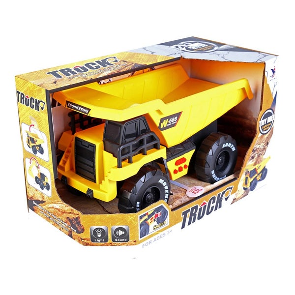 Toylife 28cm Dump Truck & Digger w Sound Play Toy Set Fun Kids 3y+ Assorted Carousel 1