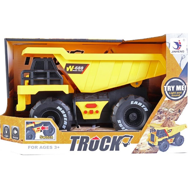 Toylife 28cm Dump Truck & Digger w Sound Play Toy Set Fun Kids 3y+ Assorted Carousel 2