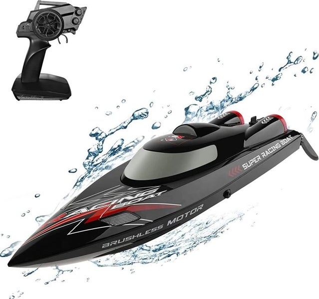 WLtoys WL916 2.4 GHz Remote Control Boat, Fast 60 km/h High Speed RC Racing B... Carousel 2