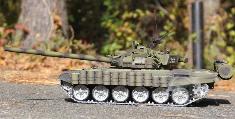 Heng Long 1/16 Scale RTR Full Function Pro Edition Russian T-72 Ver 7 RC Tank Carousel 2