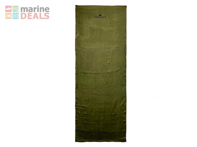 Domex Silk Sleeping Bag Liner Dark Green Carousel 1