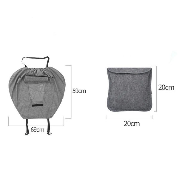 Universal Baby Stroller Sun Shade UV Protection Canopy Cover Carousel 2