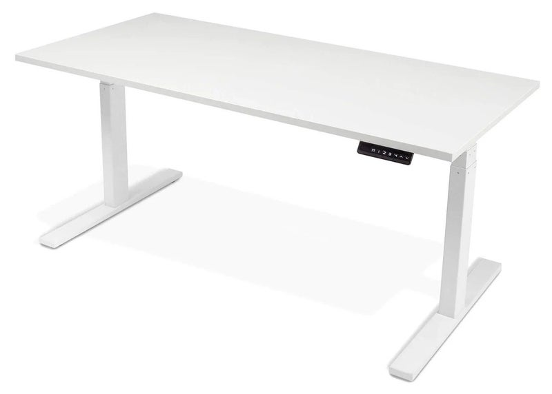 Evolve Electric Standing Desk and 2 monitors - Pukekohe Collect Only Carousel 1