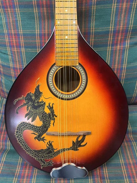 Brand New Dargon Pattern Mandolin Carousel 2