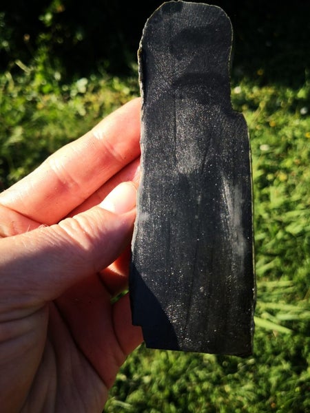 Pounamu greenstone Translucent Dark carving slab Carousel 2