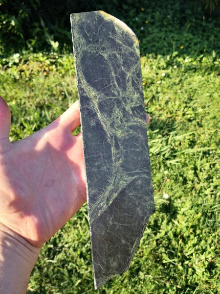 Pounamu greenstone Beautiful Long carving slab Carousel 1