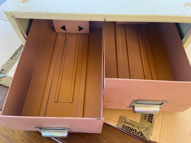 Card File Drawers/Cabinet Carousel 2
