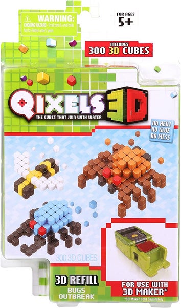 Qixel 3d Refill - Bugs Outbreak - RRP $43.99 Carousel 1