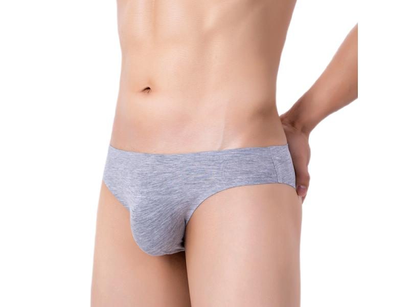Mens Elastic Modal Briefs With U Pouch For Comfortable Underwear Carousel 1