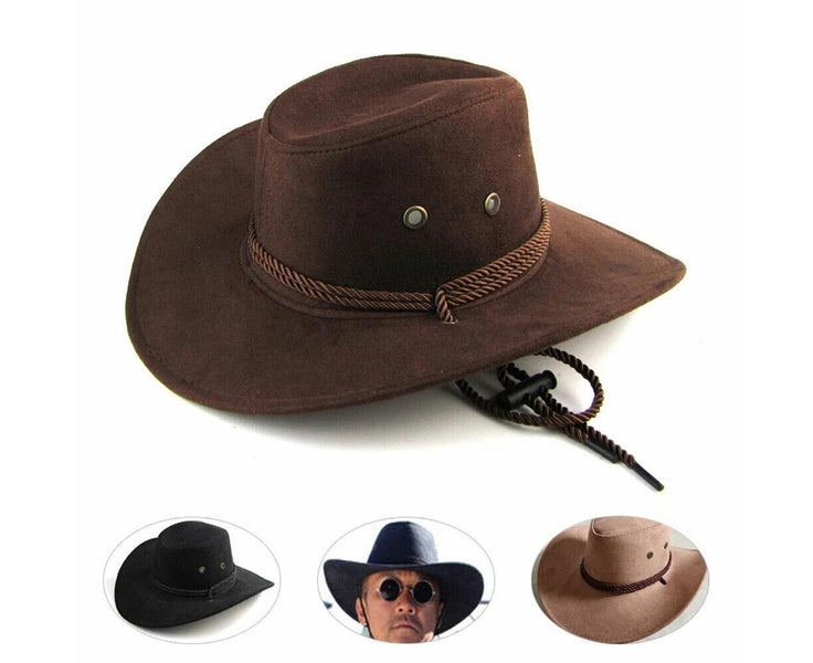 Cowboy Hat Wild West Hats Western Wide Brim Cap Carousel 6