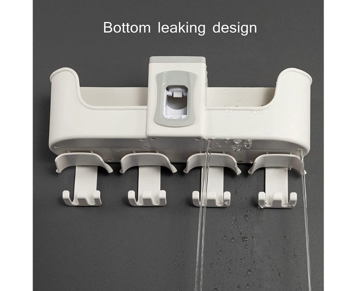 Punch-free toothbrush holder bathroom mouthwash cup rack Carousel 2