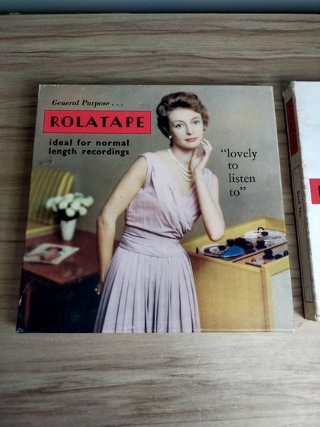 Two spools of 7inch Rolatape Carousel 1
