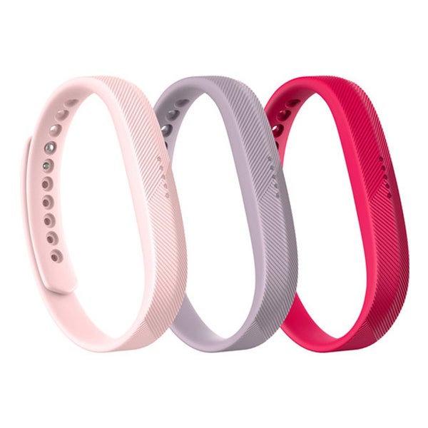 Fitbit Flex 2 Accessory Triple Pack Large FB161AB3PKL - Pink Carousel 1