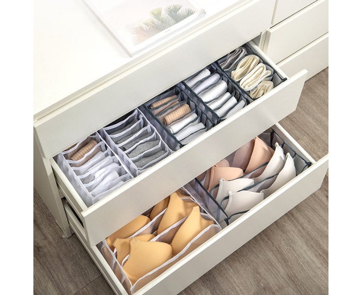 3pcs Wardrobe Closet Underwear Organizer Drawer Divider Carousel 2