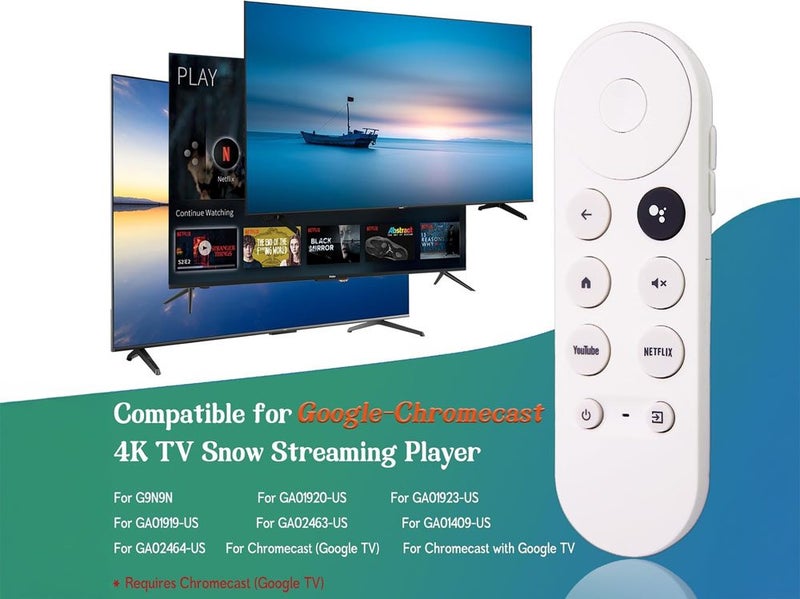 Chromecast Google TV Remote Replacement NZ Clearance Carousel 1