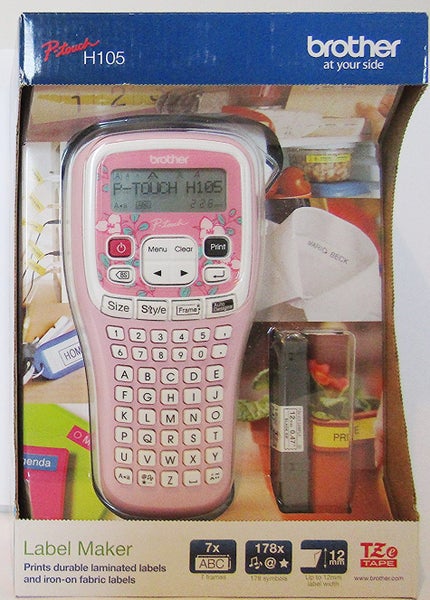 Pink Brother label maker Carousel 1