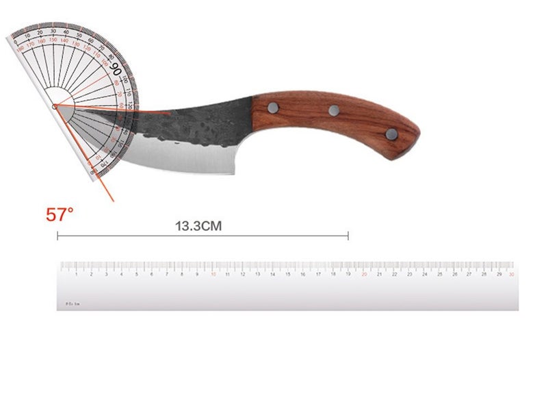 Boning Knife with Wood Handle, Kitchen Knife Butcher Fish Knife, Meat Cleaver Kn Carousel 9