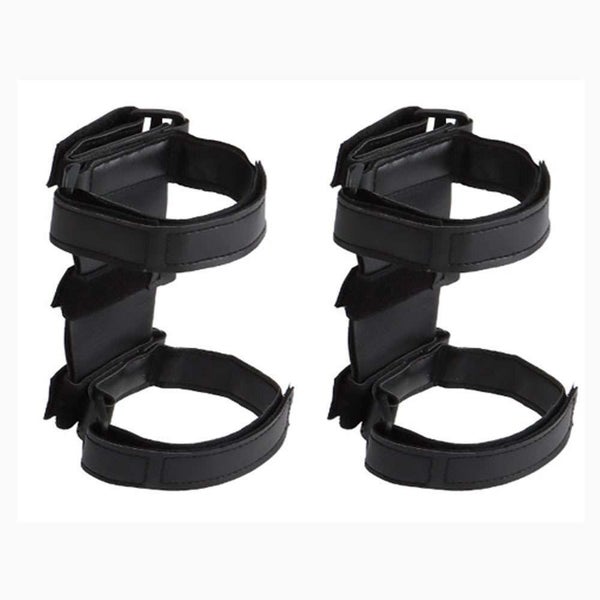 2x Portable Bike Speaker Mount Handlebar Sound Bar Holder w/2 Strap Adjustable Carousel 12
