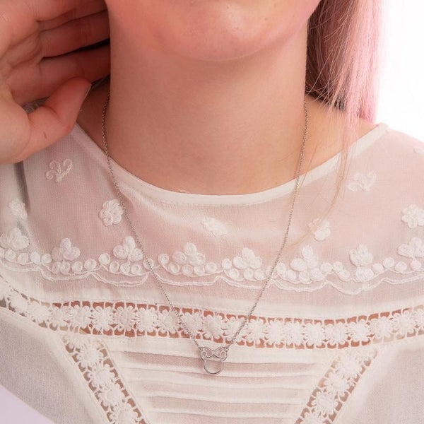 Disney Couture Kingdom - Minnie Mouse Outline - Necklace Carousel 2