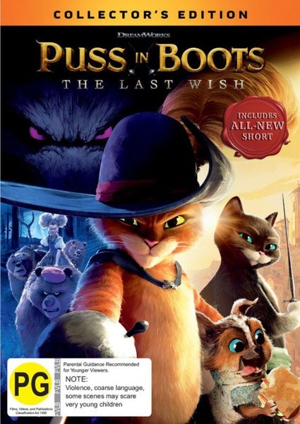 Puss in Boots - The Last Wish (DVD) Carousel 1