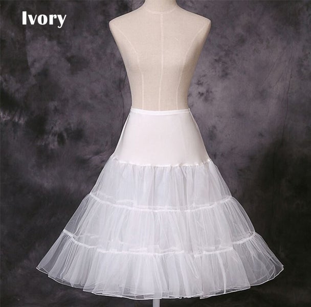 Petticoat Skirts Tutu Crinoline Underskir Ivory62967362144771116