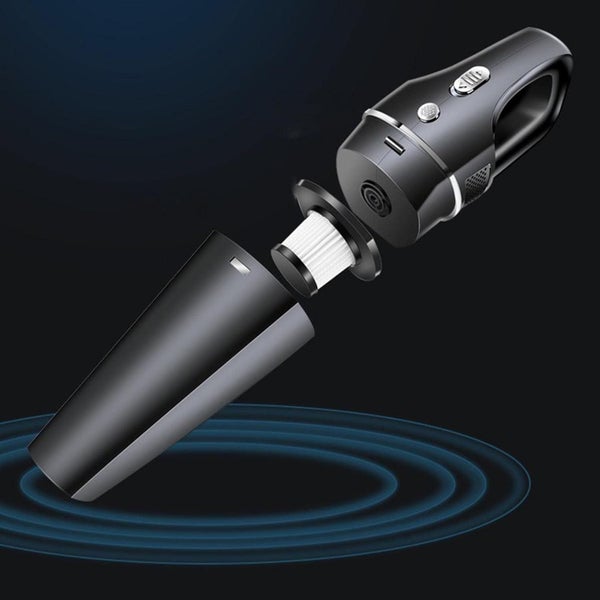 Portable Handheld Car & Home Vacuum Cleaner – 12kPa Power – 120W Rechargeable Carousel 8