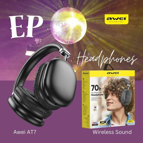 Bluetooth Headphones - Remix Extended Play - 70hrs Playback Carousel 1