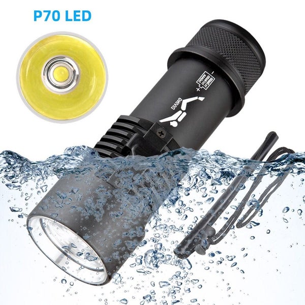 Divers Flashlight - Up To 50m - Rechargeable - Batteries Included Carousel 8