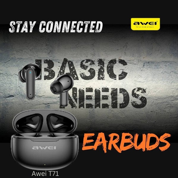 Wireless Earbuds + Charging Case - Bluetooth - 6 Hours Playback!!! Carousel 1
