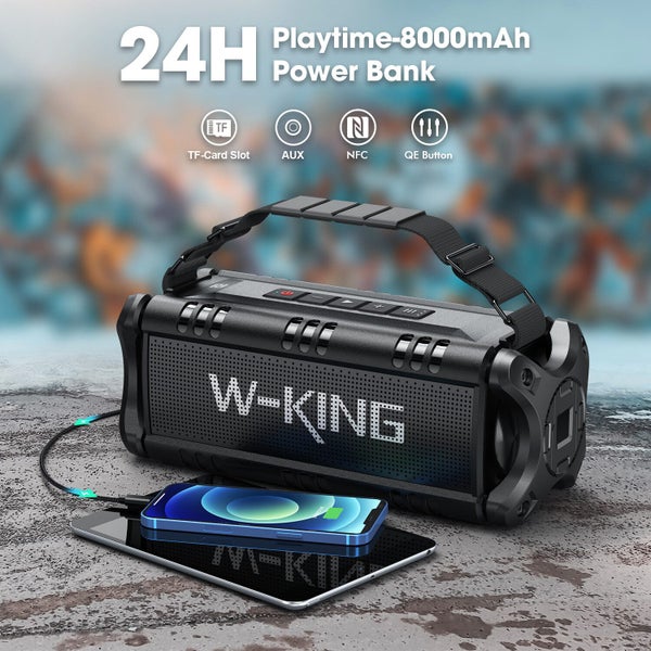 Wireless Speaker - 50W - Waterproof - 24 hours Playback - EQ Control62977650483329113