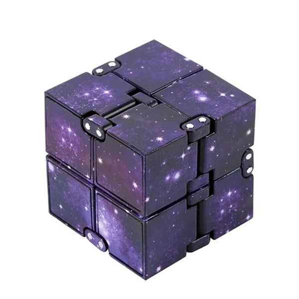 Infinity Cube Fidget Toys Magic Puzzle Sensory Autism Anxiety ADHD Stress Relief Carousel 12