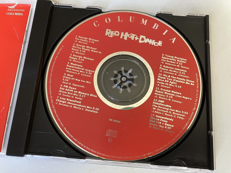 Red Hot + Dance CD Carousel 2