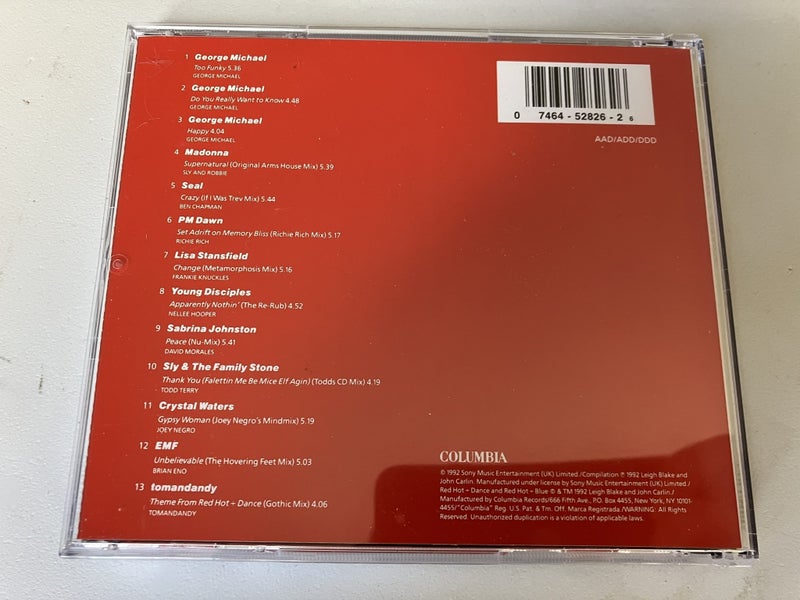 Red Hot + Dance CD Carousel 3