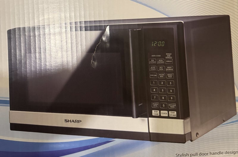 SHARP Microwave New. RRP $399 Unopened Box. Pickup in CBD Chch PING Carousel 2